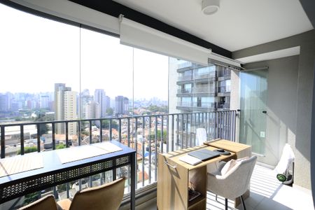 Varanda de kitnet/studio para alugar com 1 quarto, 36m² em Ipiranga, São Paulo