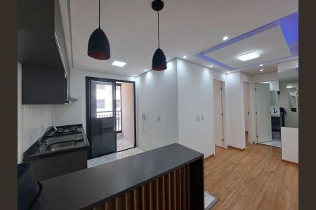 Sala/Cozinha de apartamento à venda com 2 quartos, 38m² em Padroeira, Osasco