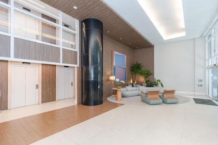 Studio para alugar com 48m², 1 quarto e 1 vaga Studio para alugar com 48m², 1 quarto e 1 vagaHall de entrada