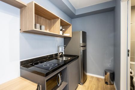 Studio à venda com 27m², 1 quarto e sem vagaCozinha