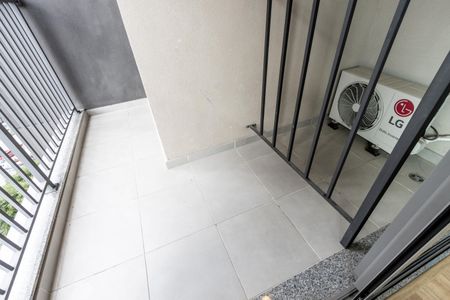 Studio à venda com 27m², 1 quarto e sem vagaVaranda