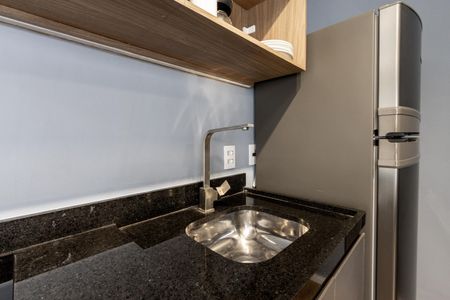 Studio à venda com 27m², 1 quarto e sem vagaCozinha