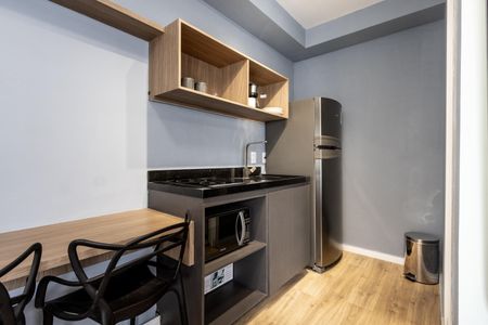 Studio à venda com 27m², 1 quarto e sem vagaCozinha