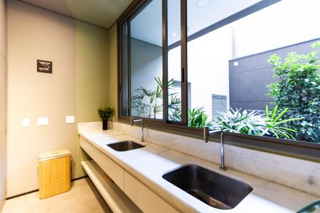 Studio à venda com 27m², 1 quarto e sem vagaLavanderia