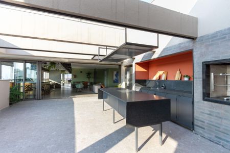 Studio à venda com 27m², 1 quarto e sem vagaChurrasqueira