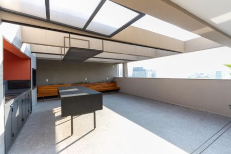 Studio à venda com 27m², 1 quarto e sem vagaChurrasqueira