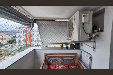 Varanda da Sala de apartamento à venda com 3 quartos, 79m² em Vicente de Carvalho, Rio de Janeiro