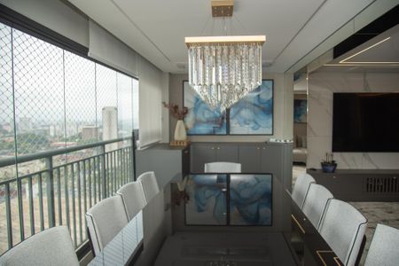 Varanda gourmet de apartamento para alugar com 3 quartos, 136m² em Jardim Dom Bosco, São Paulo