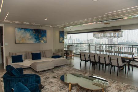 Sala de apartamento para alugar com 3 quartos, 136m² em Jardim Dom Bosco, São Paulo