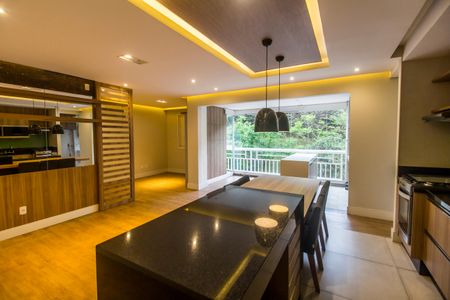 Sala de apartamento à venda com 2 quartos, 94m² em Residencial Tambore Iii, Santana de Parnaíba