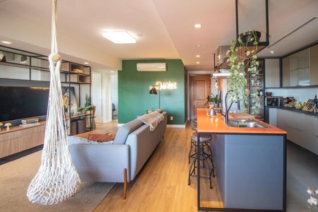 Apartamento à venda com 109m², 2 quartos e 2 vagasSala