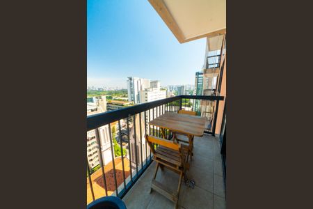 Sacada de apartamento à venda com 1 quarto, 48m² em Vila Clementino, São Paulo