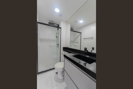Banheiro Social de apartamento à venda com 1 quarto, 24m² em Consolação, São Paulo