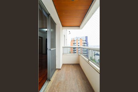 Varanda da Sala de apartamento para alugar com 3 quartos, 115m² em Vila Andrade, São Paulo
