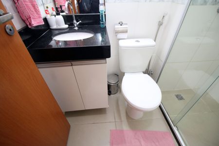 Apartamento à venda com 55m², 2 quartos e 1 vagaBanheiro da Suíte 