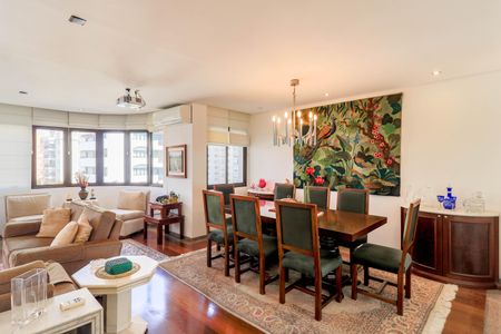 Sala de apartamento para alugar com 3 quartos, 167m² em Cidade Monções, São Paulo