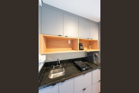 Studio à venda com 26m², 1 quarto e sem vaga Studio à venda com 26m², 1 quarto e sem vagaCozinha