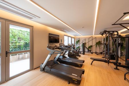 Studio à venda com 26m², 1 quarto e sem vaga Studio à venda com 26m², 1 quarto e sem vagaAcademia