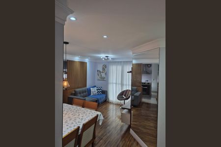 Sala de apartamento para alugar com 3 quartos, 89m² em Vila Assunção, Santo André