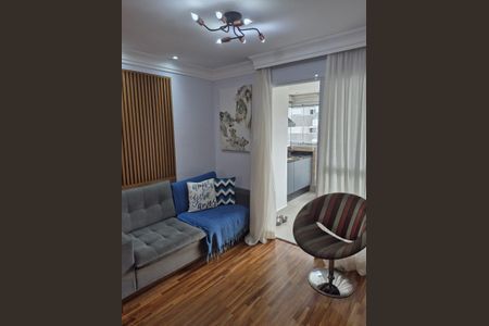 Sala de apartamento para alugar com 3 quartos, 89m² em Vila Assunção, Santo André