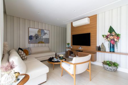 Sala de apartamento à venda com 3 quartos, 106m² em Fazenda São Quirino, Campinas