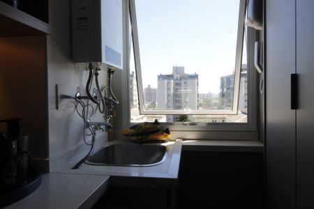 Apartamento à venda com 57m², 1 quarto e 1 vagaCozinha e Área de Serviço