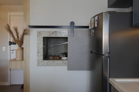 Apartamento à venda com 57m², 1 quarto e 1 vagaCozinha e Área de Serviço