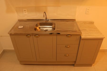 Sala/Cozinha de apartamento para alugar com 2 quartos, 35m² em Bom Retiro, São Paulo