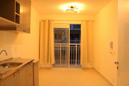 Sala/Cozinha de apartamento para alugar com 2 quartos, 35m² em Bom Retiro, São Paulo