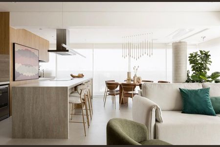Sala de apartamento à venda com 3 quartos, 142m² em Pinheiros, São Paulo