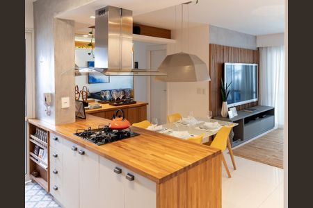 Cozinha de apartamento à venda com 3 quartos, 92m² em Jardim Dom Bosco, São Paulo