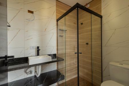 Studio para alugar com 42m², 1 quarto e 1 vaga Studio para alugar com 42m², 1 quarto e 1 vagaBanheiro Social