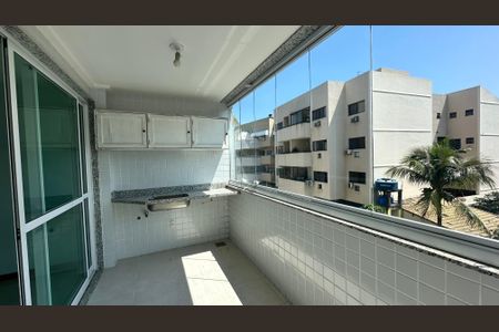 Varanda de apartamento à venda com 3 quartos, 91m² em Recreio dos Bandeirantes, Rio de Janeiro