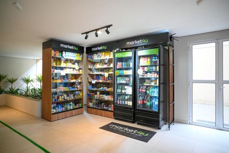 Apartamento à venda com 42m², 2 quartos e 1 vaga Apartamento à venda com 42m², 2 quartos e 1 vagaÁrea comum - Mercadinho