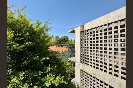 Vista da Sala de apartamento para alugar com 1 quarto, 35m² em Brooklin, São Paulo