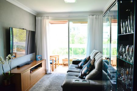 Sala de apartamento à venda com 2 quartos, 75m² em Mirandópolis, São Paulo