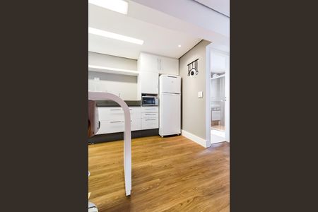 Sala/Cozinha de apartamento para alugar com 1 quarto, 44m² em Paraíso, São Paulo