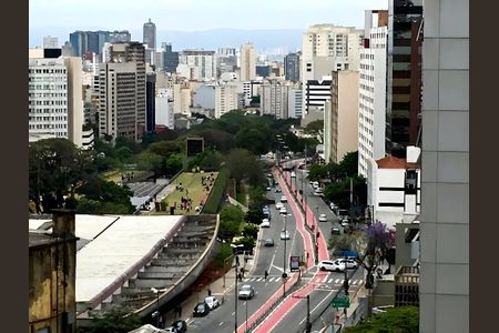 Vista do Quarto de apartamento para alugar com 1 quarto, 44m² em Paraíso, São Paulo