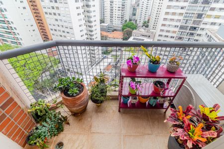 Varanda - Sala de apartamento à venda com 2 quartos, 84m² em Paraíso, São Paulo