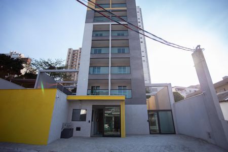 Studio para alugar com 28m², 1 quarto e sem vaga Studio para alugar com 28m², 1 quarto e sem vagaFachada
