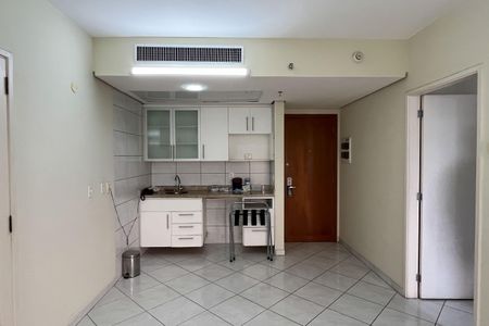 Sala de apartamento para alugar com 2 quartos, 70m² em Boqueirão, Santos