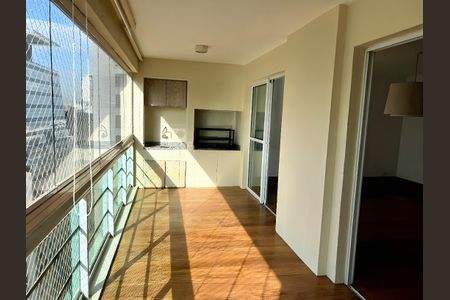 Varanda da Sala de apartamento para alugar com 3 quartos, 140m² em Vila Olímpia, São Paulo
