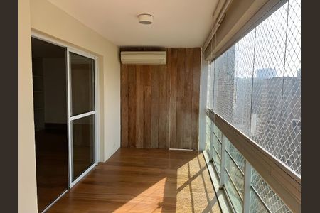 Varanda da Sala de apartamento para alugar com 3 quartos, 140m² em Vila Olímpia, São Paulo