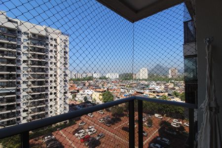 Varanda da Sala de apartamento à venda com 2 quartos, 64m² em Jacarepaguá, Rio de Janeiro