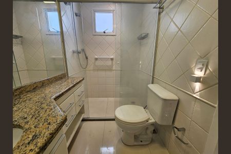 Apartamento para alugar com 120m², 3 quartos e 3 vagasBanheiro da Suíte 1