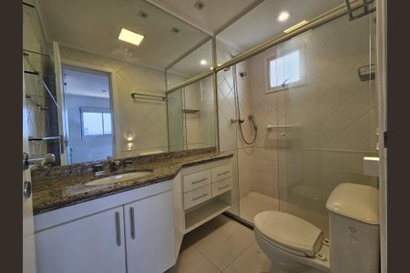 Apartamento para alugar com 120m², 3 quartos e 3 vagasBanheiro da Suíte 1