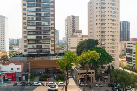 Vista da Sala de apartamento para alugar com 1 quarto, 40m² em Vila Clementino, São Paulo