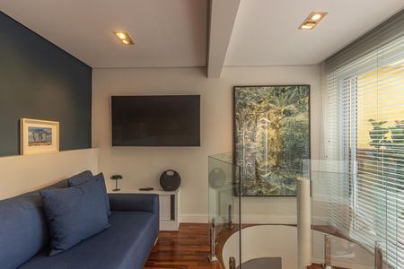 Sala de apartamento à venda com 1 quarto, 90m² em Itaim Bibi, São Paulo