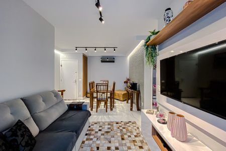 Sala de apartamento à venda com 2 quartos, 78m² em Jardim Analia Franco, São Paulo
