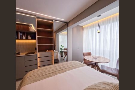 Foto 05 de apartamento à venda com 1 quarto, 24m² em Liberdade, São Paulo